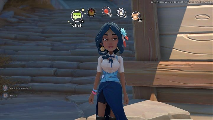 Many of the actions you complete during the game will earn you Relationship Points, which are necessary to build your friendships with the locals - My Time at Sandrock: Relationships and interactions - Basics - My Time at Sandrock Guide, Walkthrough
