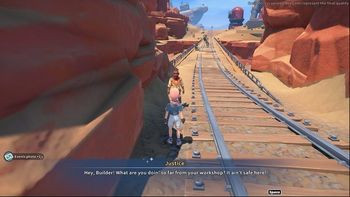 The task is available the day after the first sandstorm, once you have introduced yourself to Justice - My Time at Sandrock: Cover My Glass - walkthrough - Main missions - My Time at Sandrock Guide, Walkthrough