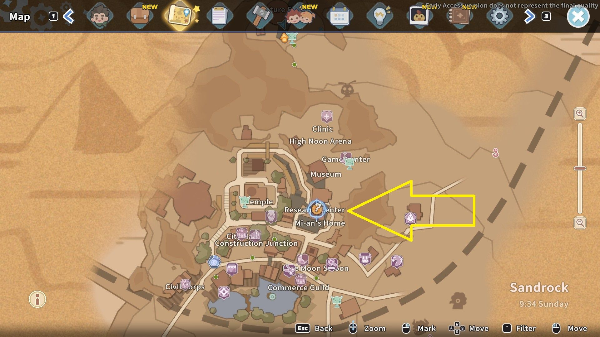 Now you need to make diagrams for a new system, without which the farm will not prosper - My Time at Sandrock: Moisture Farm Blues - walkthrough - Main missions - My Time at Sandrock Guide, Walkthrough