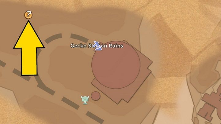 You now need to place the Sandrunning Kiosk in the marked area - My Time at Sandrock: Recipe for Fun - walkthrough, solution - Main missions - My Time at Sandrock Guide, Walkthrough