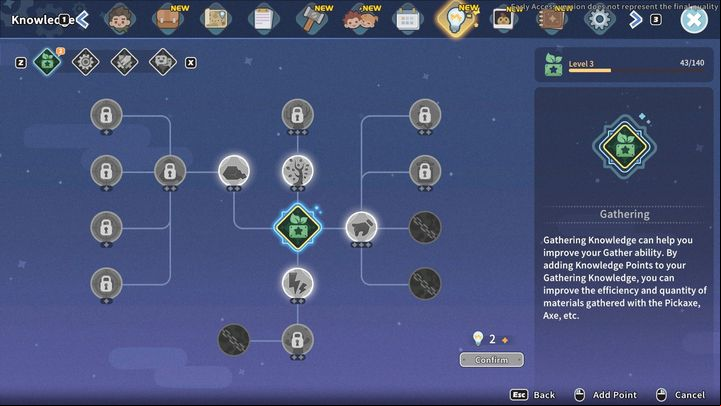 In My Time at Sandrock, you will unlock the Skill tree when your character reaches level 5 - My Time at Sandrock: Experience, stats, and skills - Basics - My Time at Sandrock Guide, Walkthrough