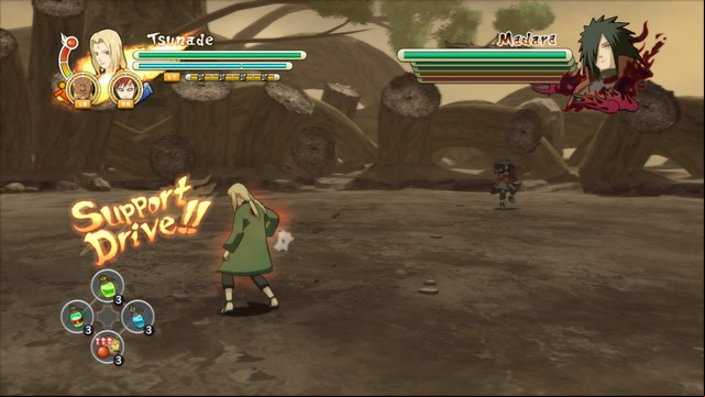 If the s bar is full, you can perform a Team Ultimate Jutsu - Combat - Naruto Shippuden: Ultimate Ninja Storm 3 - Game Guide and Walkthrough
