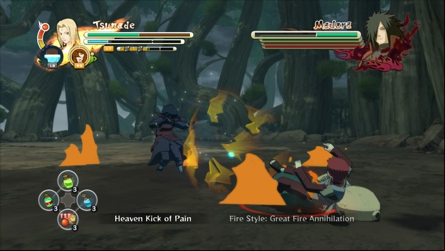 While fighting Madara use your s as often as you can - Bet the Future - Boss fights - Naruto Shippuden: Ultimate Ninja Storm 3 - Game Guide and Walkthrough
