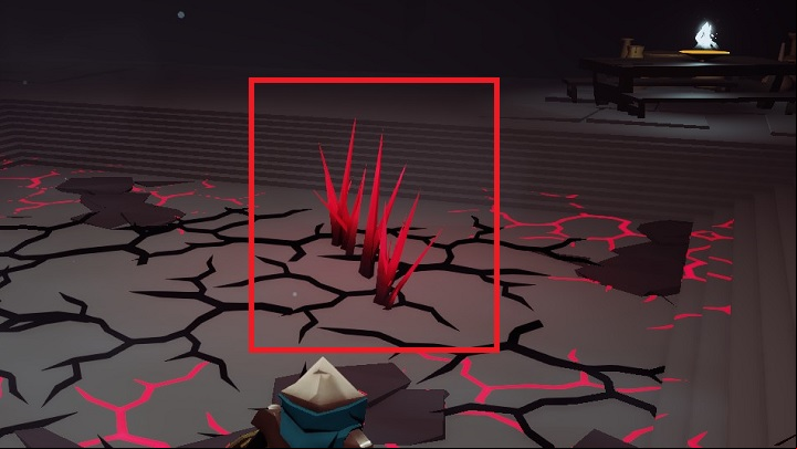 The screenshot presents crystals that you should get rid of, but before you can actually do that you will need to defeat enemies that will protect them - Objectives - Gameplay mechanics - Necropolis Game Guide
