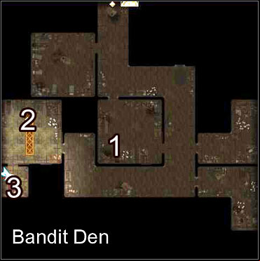 When you reach the chief's chamber (2) you can negotiate a treaty between him and Fort Locke, or just fight and kill him - Bandit Bounty / Bandit Ransom / Tor's Holy Symbol - Fort Locke - Neverwinter Nights 2 - Game Guide and Walkthrough