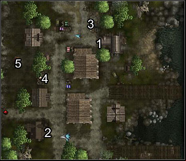 Sand'll tell you to find Haeramos, so enter the local garrison (1) and talk to the man - Post Llast - The trial - Neverwinter Nights 2 - Game Guide and Walkthrough