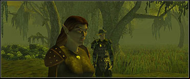 Take Elanee with you and go to the Circle of the Mere - Circle of the Mere - Alliances - Neverwinter Nights 2 - Game Guide and Walkthrough