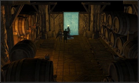 In basement, you have to find a hidden age - Main quests - Quests for both paths - Main quests - Neverwinter Nights 2: Mysteries of Westgate - Game Guide and Walkthrough