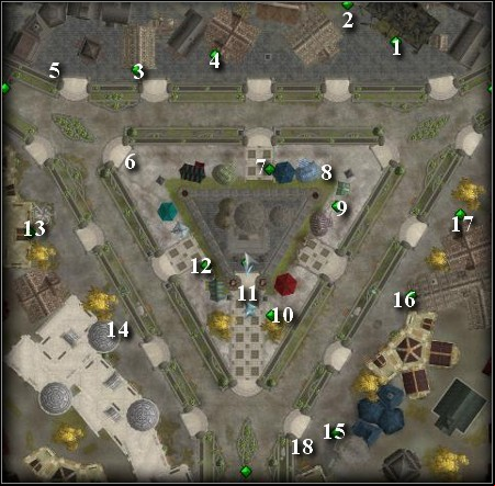 1 - Locations - Market Triangle - Locations - Neverwinter Nights 2: Mysteries of Westgate - Game Guide and Walkthrough