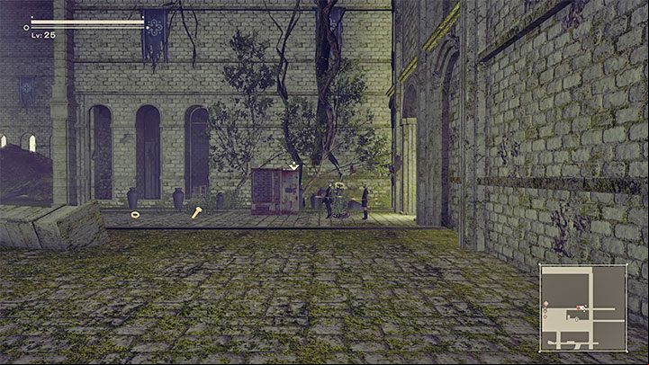 The earliest when you can develop your weapons to level 4 is in Chapter 6, specifically during the exploration of the castle (the one where the camera is located on the side) - NieR Automata: Weapons level four upgrade - how to achieve? - FAQ - NieR Automata Guide