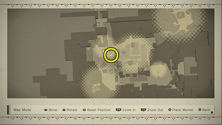You can choose to return to the factory as soon as you leave the bunker and reach the City Ruins - NieR Automata: Prologue factory - how to return? - FAQ - NieR Automata Guide