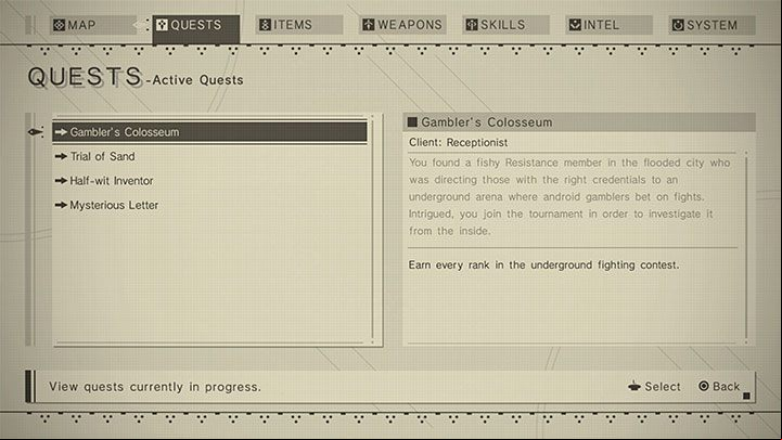 The following things will not be transferred to Route B - NieR Automata: Route B - what can be transferred? - FAQ - NieR Automata Guide