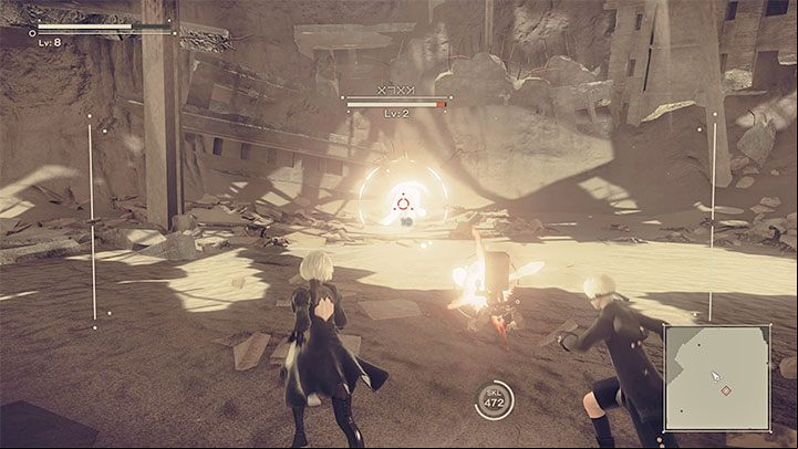 Fighting Adam is quite confusing, because the boss will gradually become stronger - NieR Automata: Chapter 3, Route A - walkthrough - Route A - NieR Automata Guide