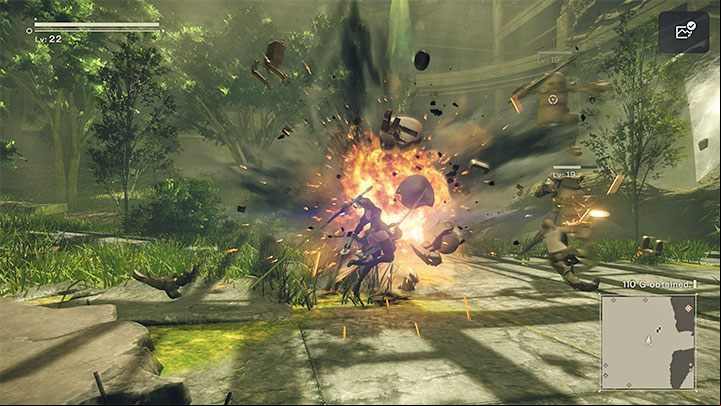 To find the way to the Forest, you will have to go to the outskirts of the City Ruins - NieR Automata: Chapter 6, Route A - walkthrough - Route A - NieR Automata Guide