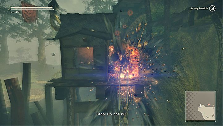 Additional information - during the visit to the Machine Village for the first time, you will have an opportunity to unlock hidden ending N, but first, save game status - NieR Automata: Chapter 7, Route A - walkthrough - Route A - NieR Automata Guide