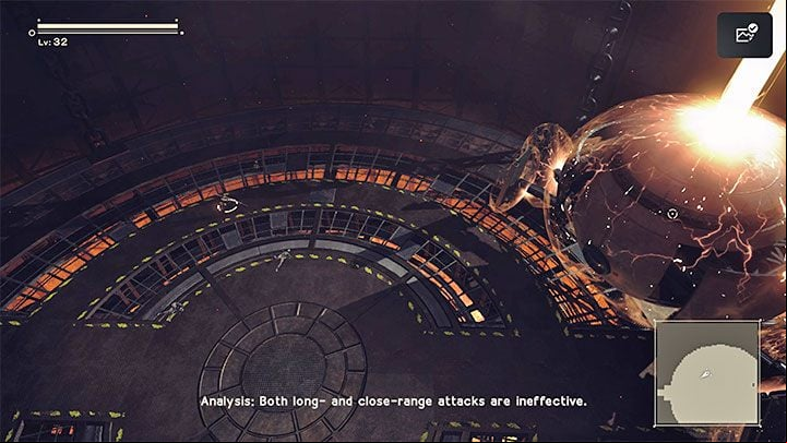 Your task will be to defeat the giant spider - goliath - NieR Automata: Chapter 2, Route A - walkthrough - Route A - NieR Automata Guide