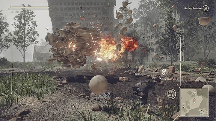 Eve will turn into a big spinning ball of machines - NieR Automata: Chapter 10, Ending A, Route A - walkthrough - Route A - NieR Automata Guide