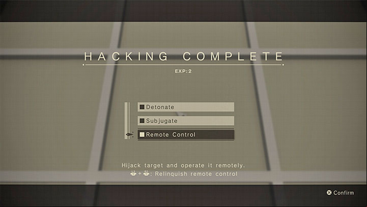 Soon after you start exploring the factory with the robot, you will have the first ever opportunity to switch to a more powerful machine, and you should use it - NieR Automata: Chapter 9, Route B - walkthrough - Route B - NieR Automata Guide