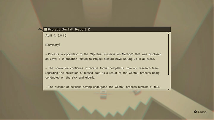 Additionally, you can optionally explore the side paths and thus reach places with new white squares - NieR Automata: Chapter 9, Route B - walkthrough - Route B - NieR Automata Guide