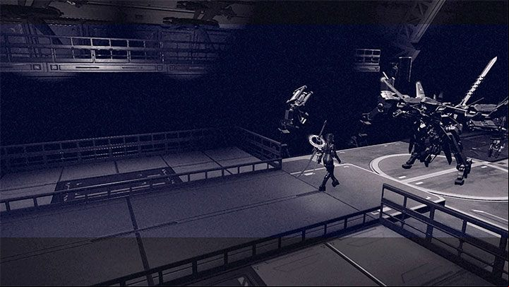 You start at Bunker playing as 2B in combat gear - NieR Automata: Chapter 11, 2B and 9S - Route C, D - walkthrough - Route C and D - NieR Automata Guide