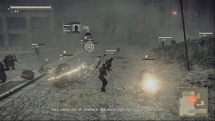 After winning all fights, you will receive a message from the Operator asking you to the Omega Squad - NieR Automata: Chapter 11, 2B and 9S - Route C, D - walkthrough - Route C and D - NieR Automata Guide