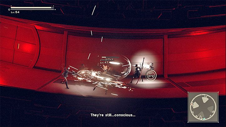 Once you deal with the enemies, the station will go into a state of emergency - NieR Automata: Chapter 11, 2B and 9S - Route C, D - walkthrough - Route C and D - NieR Automata Guide