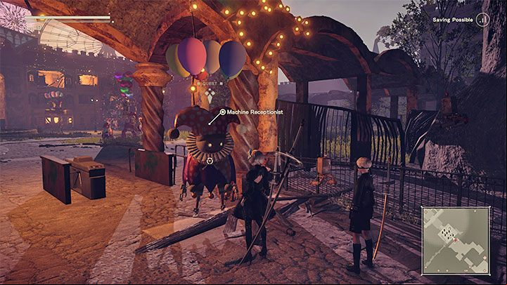1 - NieR Automata: Amusement Park - walkthrough, side missions - Side missions - NieR Automata Guide