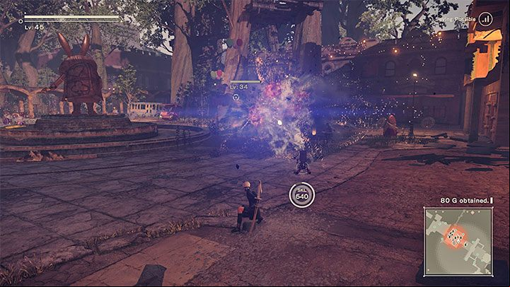 Quest description: The Game Creator Machine will ask you to find a unique item - Tri-Color Cable - NieR Automata: Amusement Park - walkthrough, side missions - Side missions - NieR Automata Guide