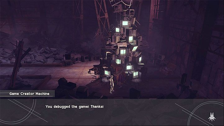 You will also be asked to participate in the debugging of the game created by the Machine - NieR Automata: Amusement Park - walkthrough, side missions - Side missions - NieR Automata Guide