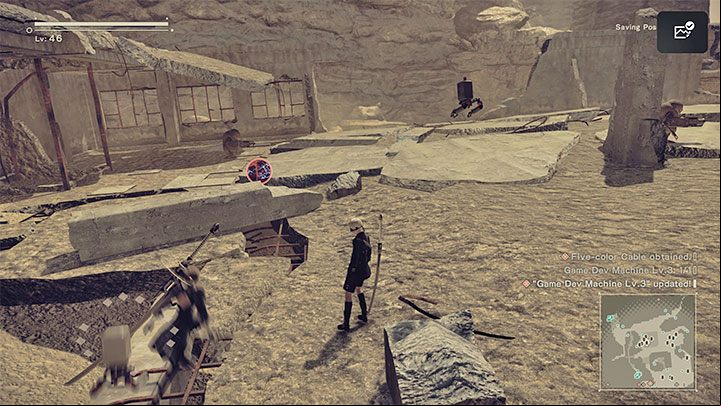 Quest giver: Game Creator Machine (Amusement Park) - NieR Automata: Amusement Park - walkthrough, side missions - Side missions - NieR Automata Guide