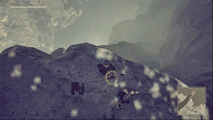 Quest giver: Canyon Machine (Forest Zone) - Nier Automata: Forest Zone and Forest Castle - walkthrough, side missions - Side missions - NieR Automata Guide