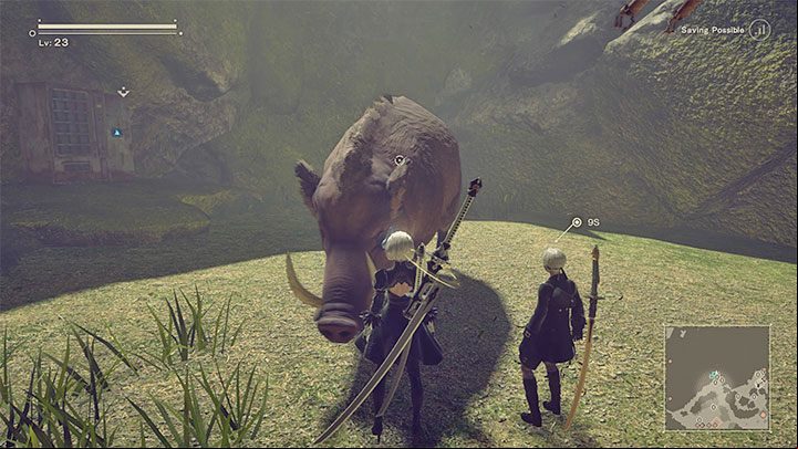 Your task is to deliver one piece of Moose Meat and Boar Meat - Nier Automata: Forest Zone and Forest Castle - walkthrough, side missions - Side missions - NieR Automata Guide