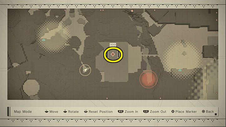 Quest giver: finding the Lunar Tear flower (Forest Zone) - Nier Automata: Forest Zone and Forest Castle - walkthrough, side missions - Side missions - NieR Automata Guide