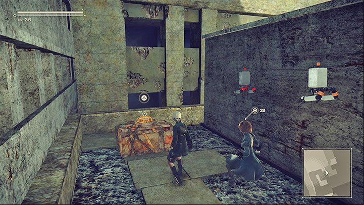 Just like in Route A, this chapter begins with a flight sequence during which the player uses the Flight Suit - NieR Automata: Chapter 2, Route B - walkthrough - Route B - NieR Automata Guide