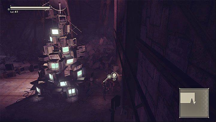 Route B provides the player with an opportunity to obtain a new melee weapon - NieR Automata: Chapter 4, Route B - walkthrough - Route B - NieR Automata Guide