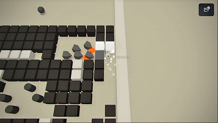 Each time you use a key you'll have to hack the sub-unit - NieR Automata: Chapter 17, 9S and A2 - Route C, D - walkthrough - Route C & D - NieR Automata Guide