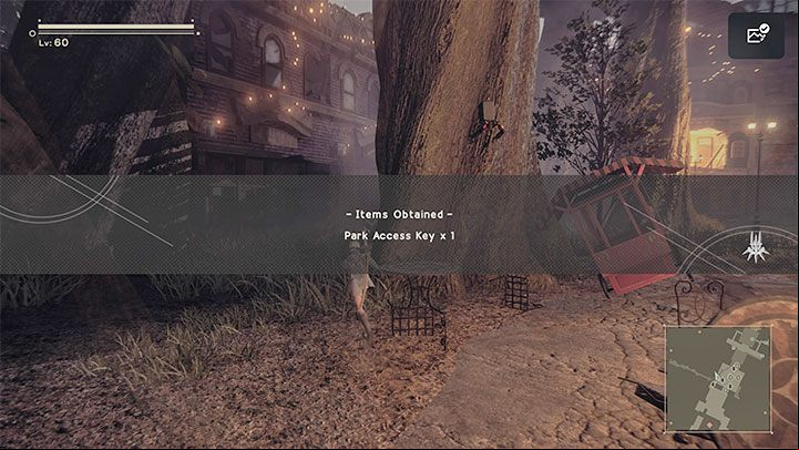Soon you will regain control of 9S and you will find yourself in the central part of the Amusement Park - Nier Automata: Chapter 16, 9S and A2 - Route C, D - walkthrough - Route C & D - NieR Automata Guide
