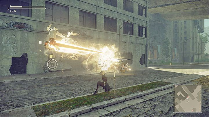 Programs are Pod's unique skills that are activated by pressing the L1 button - NieR Automata: Beginners guide - Basics - NieR Automata Guide