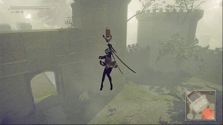 Reaching some places in NieR Automata may prove problematic - NieR Automata: Exploration - Basics - NieR Automata Guide