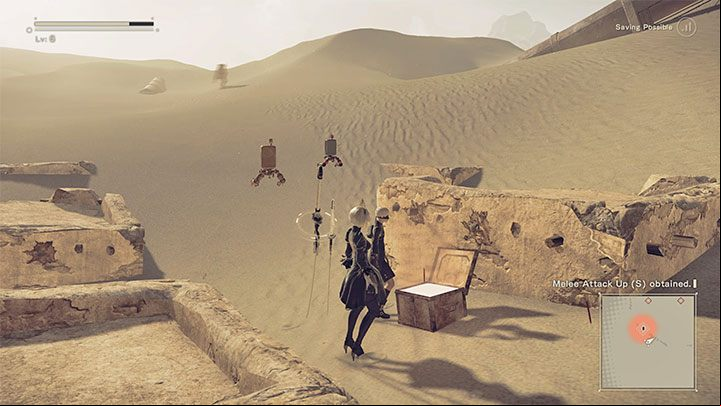 In the game, you collect a huge amount of loot and you shouldn't skip any opportunity to collect equipment - NieR Automata: Exploration - Basics - NieR Automata Guide