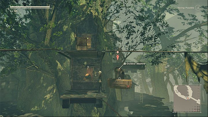 You can also continue helping the machines with side quests Storage Element i Play With Us - Nier Automata: Chapter 14, A2 - Route C, D - walkthrough - Route C & D - NieR Automata Guide
