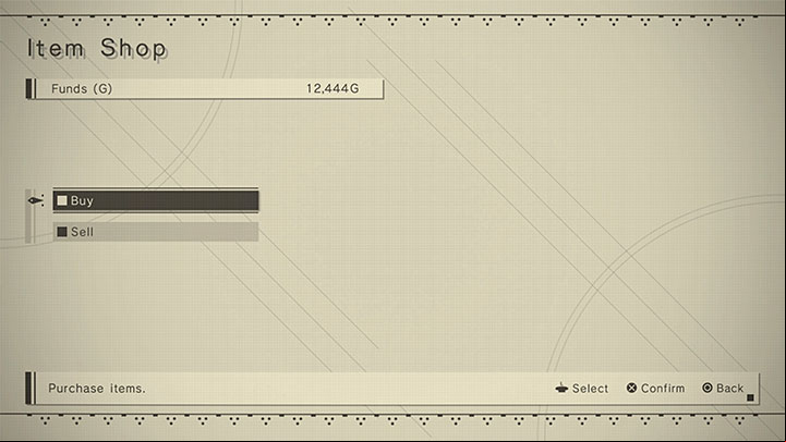 The obvious way to get rich is selling unnecessary loot to the merchants from the game world - NieR Automata: Gold (G) - how to collect? - FAQ - NieR Automata Guide