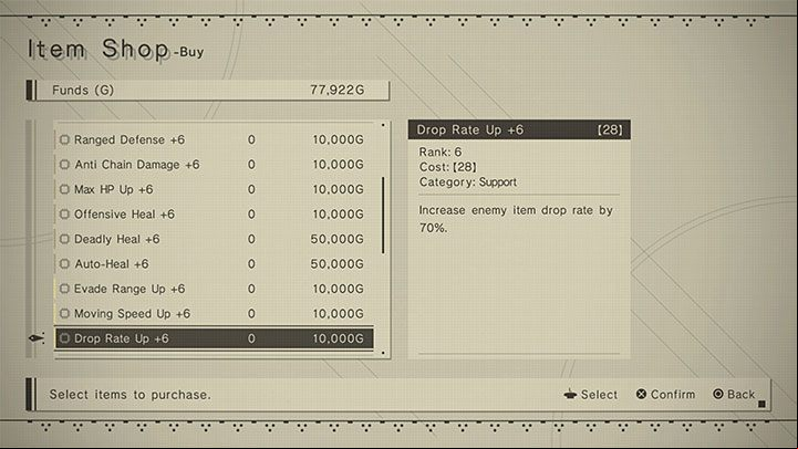 Aside from choosing methods to get gold, you can also use techniques that increase your chances of getting rich faster - NieR Automata: Gold (G) - how to collect? - FAQ - NieR Automata Guide