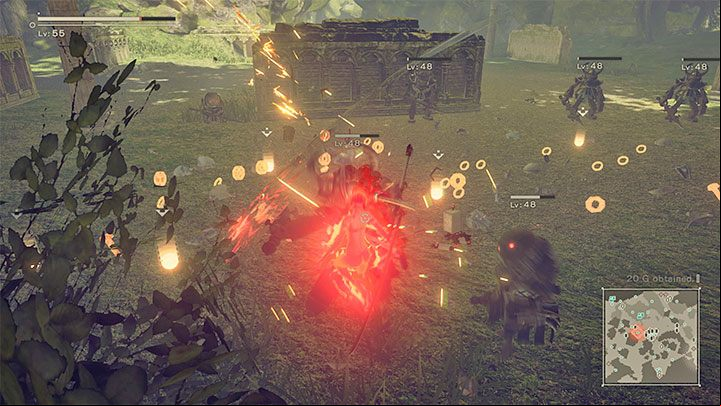 Berserker Mode significantly increases the damage dealt in melee combat - NieR Automata: Berserker Mode - how to use? - FAQ - NieR Automata Guide