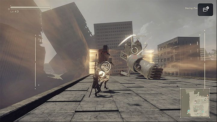 Robo Dojo Red and White Belt quest description: This is another quest that becomes available after a while - NieR Automata: City Ruins - walkthrough, side quests - Side missions - NieR Automata Guide
