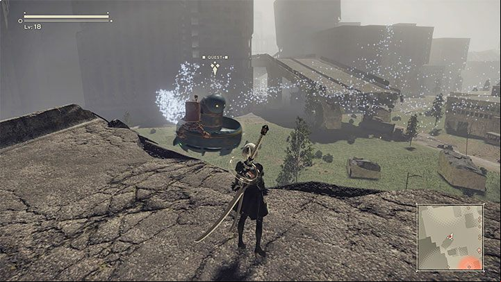 3 - NieR Automata: City Ruins - walkthrough, side quests - Side missions - NieR Automata Guide