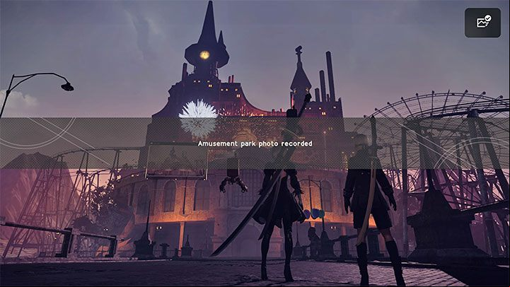 Quest description: This task is very simple, because the locations from the photos will be marked on the map one by one - NieR Automata: City Ruins - walkthrough, side quests - Side missions - NieR Automata Guide