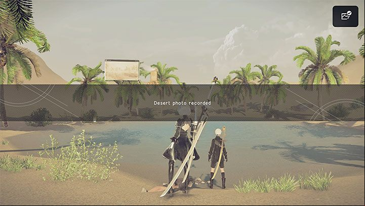 2) Desert Zone - This photo can be problematic, because by default the road to it is blocked by a sandstorm, which can prevent you from going further - NieR Automata: City Ruins - walkthrough, side quests - Side missions - NieR Automata Guide