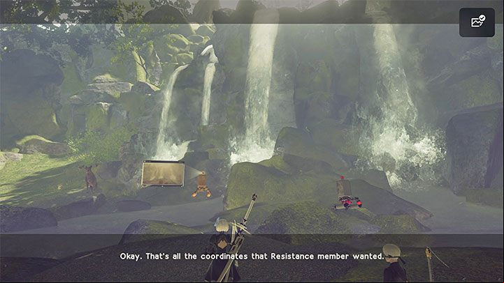 3) Forest Zone - In this case, the only difficulty is that you have to wait until at least Chapter 6 to unlock the access to the forest - NieR Automata: City Ruins - walkthrough, side quests - Side missions - NieR Automata Guide