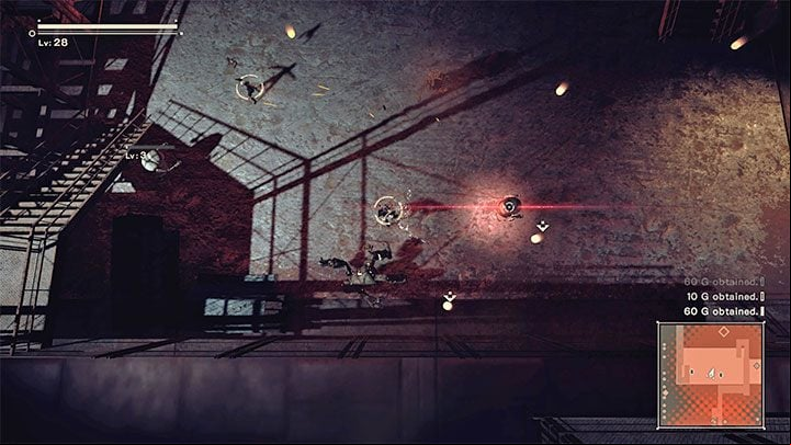 You must now begin a rather long exploration of the factory to find more chips - NieR Automata: City Ruins - walkthrough, side quests - Side missions - NieR Automata Guide